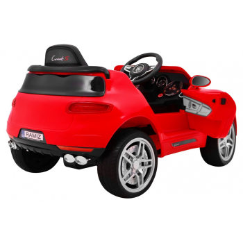 Autko Turbo-S na akumulator dla dzieci Czerwony Suv + Pilot