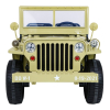 Autko Wojskowe Retro Strong dla 3 dzieci Matcha
