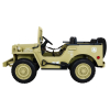 Autko Wojskowe Retro Strong dla 3 dzieci Matcha