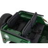 Autko Wojskowe Retro dla 3 dzieci Zielony Jeep Willys