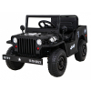 Autko Wojskowe Retro dla dzieci Czarny + Napęd 4x4