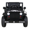 Autko Wojskowe Retro dla dzieci Czarny + Napęd 4x4