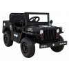 Autko Wojskowe Retro dla dzieci Czarny + Napęd 4x4