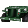 Autko Wojskowe Retro dla dzieci Zielony + Napęd 4x4 + Pilot + 2 Bagażniki
