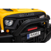 Autko terenowe Geoland Power dla 2 dzieci Żółty + Pilot + Silniki 2x200W + Bagażnik + Radio MP3 + LED
