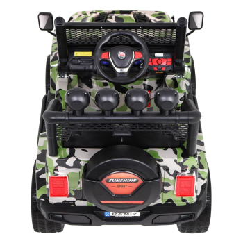 Autko terenowe Raptor Drifter Moro + Pilot + Napęd 4x4 + Schowek + Wolny Start + MP3 LED