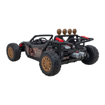 Auto Buggy Racing 5 na akumulator dla dzieci Czarny + Silniki 2x200W + Pilot + Audio LED + Wolny Start