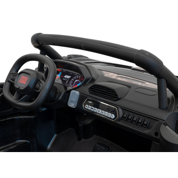 Auto Buggy Racing 5 na akumulator dla dzieci Czarny + Silniki 2x200W + Pilot + Audio LED + Wolny Start