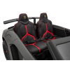Auto Lamborghini Aventador SV na akumulator dla 2 dzieci Szary + Pilot 2,4 GHz + Pianka EVA + Audio LED