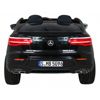 Auto Mercedes GLC 63S Czarne -  SUV dla dzieci + Napęd 4x4