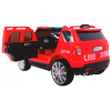 Auto SUV Straż Pożarna na akumulator dla dzieci + Syreny + Światła + Megafon + Pilot