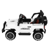Auto Terenowe Full Time 4WD dla dzieci Biały + Napęd 4x4 + Pilot + Audio LED + Schowek