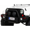 Auto na akumulator All Terrain dla dzieci Biały Terenówka typu jeep + Pilot + Światła Dźwięki