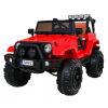Auto na akumulator All Terrain dla dzieci Czerwony Terenówka typu jeep + Pilot + Światła Dźwięki