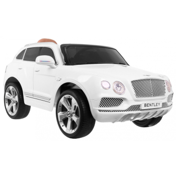 Auto na akumulator Bentley Bentayga dla dzieci, Biały