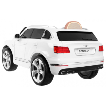 Auto na akumulator Bentley Bentayga dla dzieci, Biały