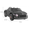 Auto na akumulator Bentley EXP 12 dla dzieci Czarny + Pilot