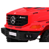 Auto na akumulator Mercedes-Benz Zetros dla dzieci Czerwony + 2-osobowy + Bagażnik + Pilot