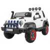 Auto terenowe AllRoad dla 2 dzieci Biały + Napęd 4x4 + Pilot
