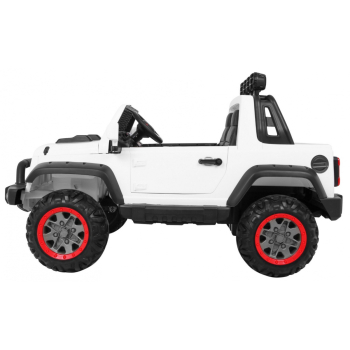 Auto terenowe AllRoad dla 2 dzieci Biały + Napęd 4x4 + Pilot