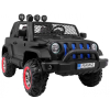 Auto terenowe AllRoad dla 2 dzieci Czarny + Napęd 4x4 + Pilot + Wolny Start + MP3 LED