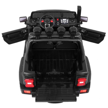 Auto terenowe AllRoad dla 2 dzieci Czarny + Napęd 4x4 + Pilot + Wolny Start + MP3 LED