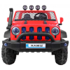 Auto terenowe AllRoad dla 2 dzieci Czerwony + Napęd 4x4 + Pilot + Wolny Start + MP3 LED