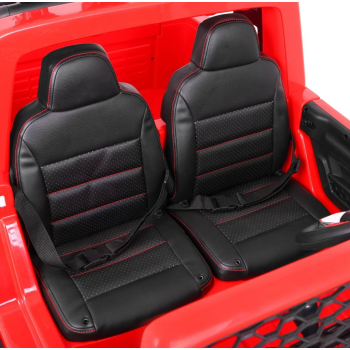 Auto terenowe AllRoad dla 2 dzieci Czerwony + Napęd 4x4 + Pilot + Wolny Start + MP3 LED