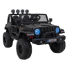 Auto terenowe OFF-ROAD 3.0 dla dzieci Czarny + Pilot + Wolny Start + Pasy + Audio LED
