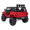 Auto terenowe OFF-ROAD 3.0 dla dzieci Czerwony + Pilot + Wolny Start + Pasy + Audio LED
