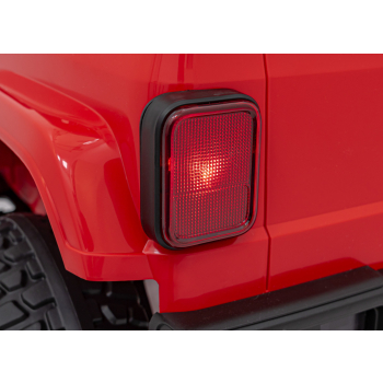 Auto terenowe OFF-ROAD 3.0 dla dzieci Czerwony + Pilot + Wolny Start + Pasy + Audio LED