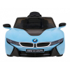 BMW I8 Lift Auto na akumulator Niebieski + Pilot + Wolny Start + 3-pkt pasy + MP3 USB + LED