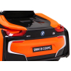 BMW I8 Lift Auto na akumulator Pomarańczowy + Pilot + Wolny Start + 3-pkt pasy + MP3 USB + LED