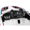BMW M6 GT3 Auto na akumulator dla dzieci Biały + Nawiew powietrza + Dźwięki MP3 Światła + Pilot