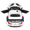 BMW M6 GT3 Auto na akumulator dla dzieci Biały + Nawiew powietrza + Dźwięki MP3 Światła + Pilot