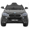 BMW X6M Elektryczne Autko dla dzieci - Czarny SUV + Pilot