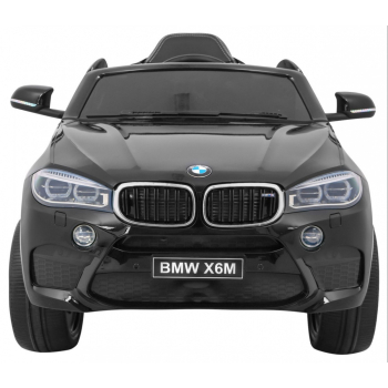 BMW X6M Elektryczne Autko dla dzieci - Czarny SUV + Pilot