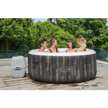 Bahamas Lay-Z-Spa Ogrodowe Spa BESTWAY 4-osobowe + Pompa + Pokrywa + Filtr