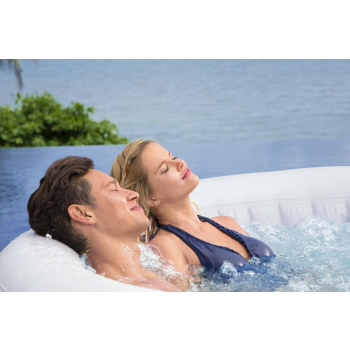 Bahamas Lay-Z-Spa Ogrodowe Spa BESTWAY 4-osobowe + Pompa + Pokrywa + Filtr