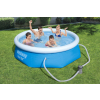 Basen Rozporowy 8FT 244x66cm BESTWAY + Pompa + Filtr + Łatka naprawcza