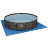 Basen Stelażowy 14FT 427x107 cm Power Steel Deluxe Rattan S