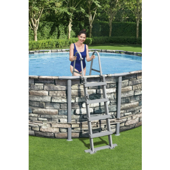 Basen Stelażowy 16 FT 488 x 122 cm Power Steel BESTWAY