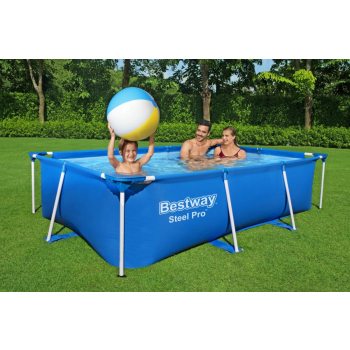 Basen Stelażowy Deluxe Jr Steel Pro BESTWAY do Ogrodu 259x170x61cm
