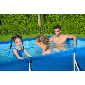 Basen Stelażowy Deluxe Steel Pro 3w1 BESTWAY 300x201x66cm + Pompa + Filtr