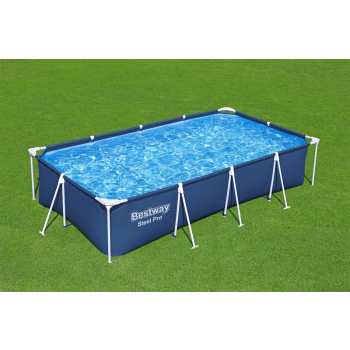Basen Stelażowy Family Steel Pro 400x211x81 BESTWAY 3w1 + Pompa + Filtr