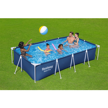 Basen Stelażowy Family Steel Pro 400x211x81 BESTWAY 3w1 + Pompa + Filtr
