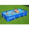 Basen Stelażowy Family Steel Pro BESTWAY 400x211x81cm + Zestaw naprawczy