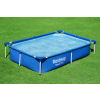 Basen Stelażowy Splash Jr Steel Pro BESTWAY 221x150x43cm + Zestaw naprawczy