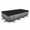 Basen stelażowy Power Steel 549x274x122 Imitacja Rattanu 18x9FT BESTWAY 6w1