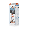 Basen stelażowy Steel Pro MAX 366x100 Imitacja Drewna 12FT BESTWAY 4w1 + Pompa Filtr + Drabinka